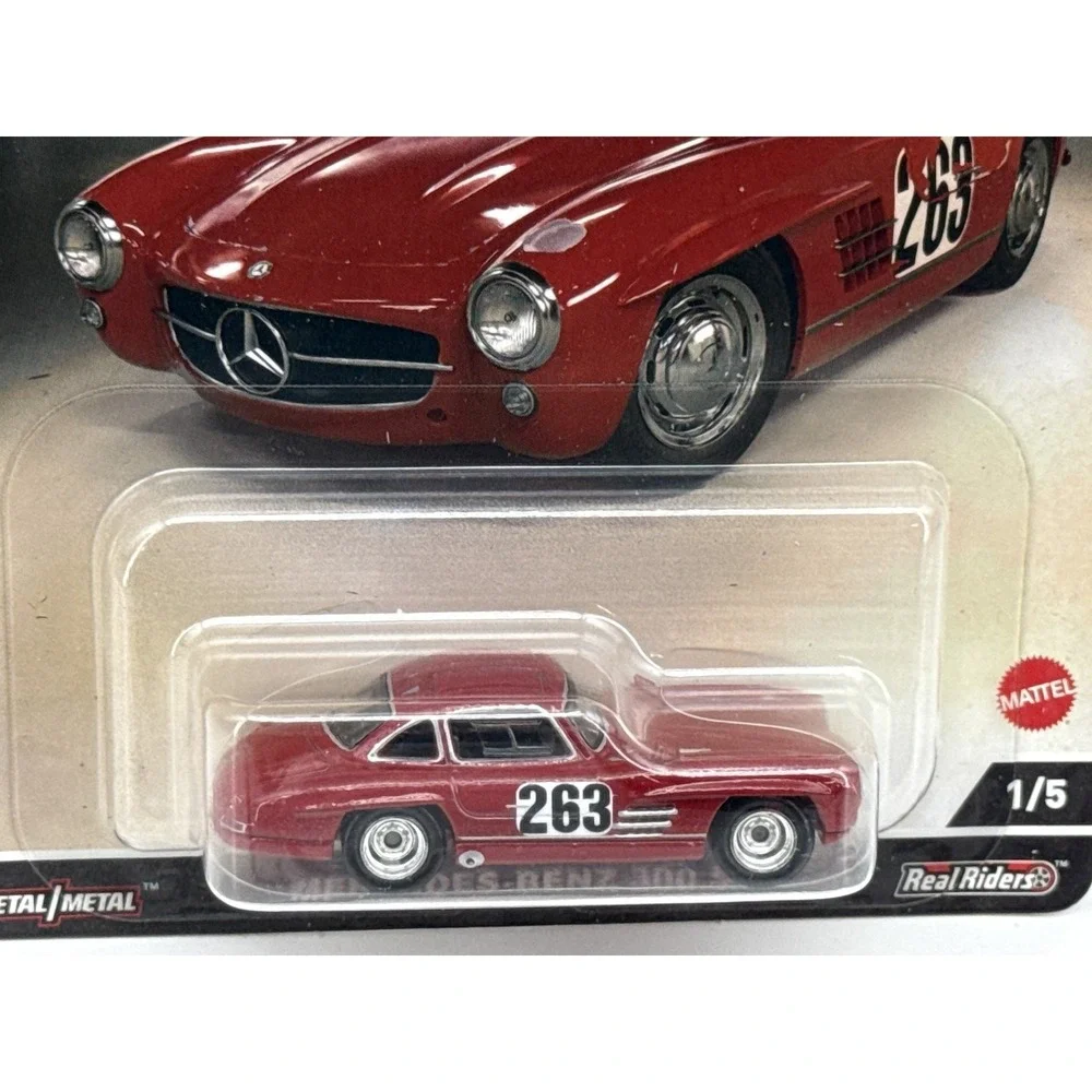 Hot Mercedes Benz Wheels Jay Leno's Garage 300 SL Diecast Car 1:64